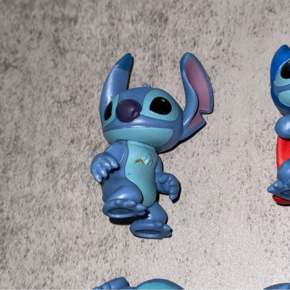 Set of 8 Disney Stitch Figures - Picture 2 of 3